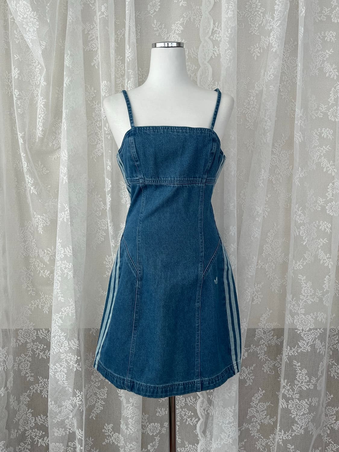 M) 아디다스 데님 원피스 상품이미지1