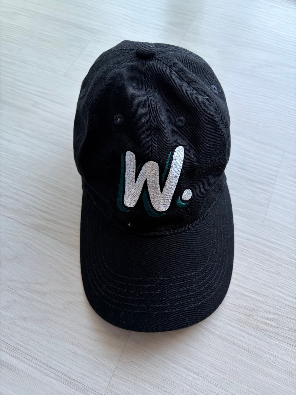 윅 W shadow 워싱 볼캡 상품이미지1