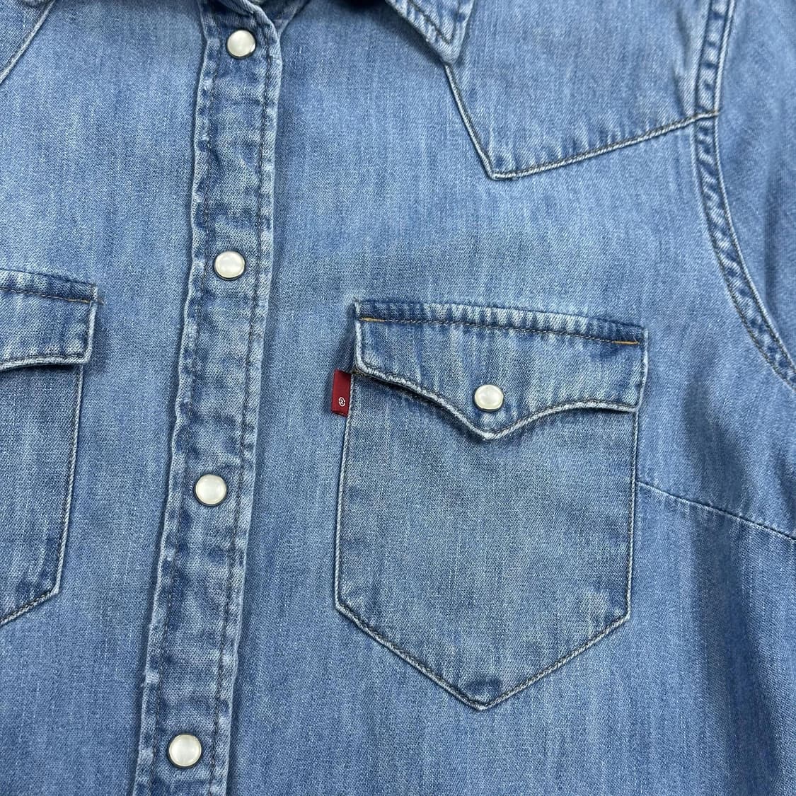 리바이스 오리지널 웨스턴 데님셔츠 (S 여성추천) 상품이미지3