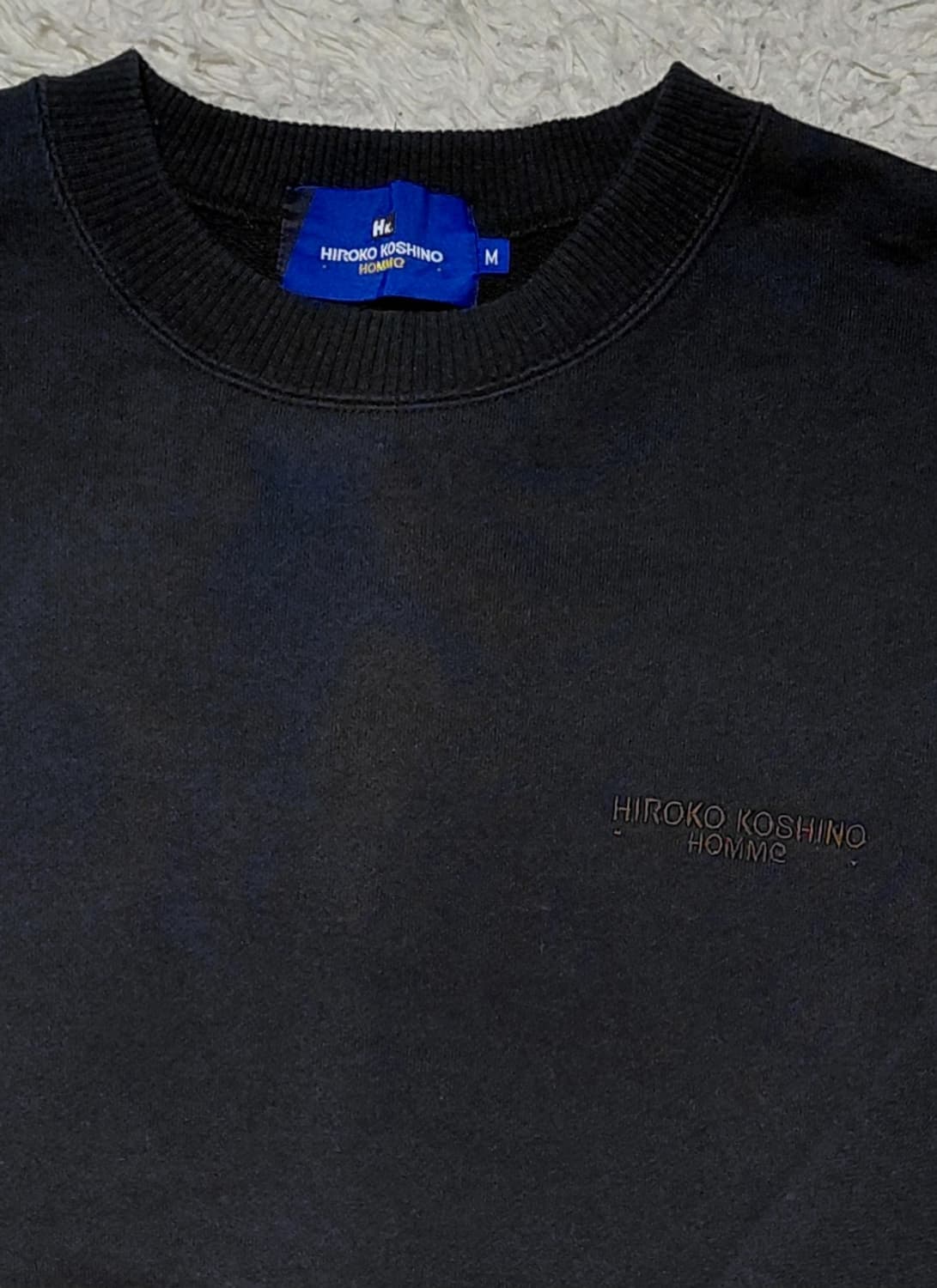 Hiroko Koshino 히로코 코시노 HOMME 맨투맨 M 상품이미지3