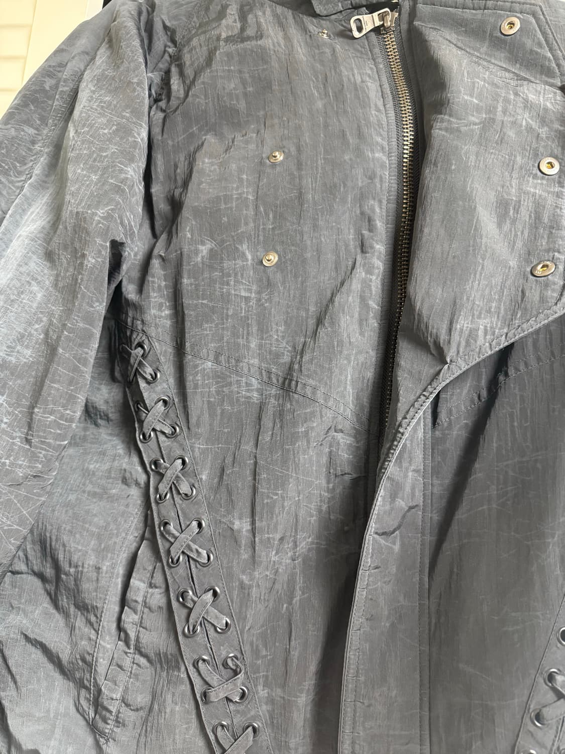 앤더슨벨 레이스업 패디드 점퍼 xl 상품이미지10