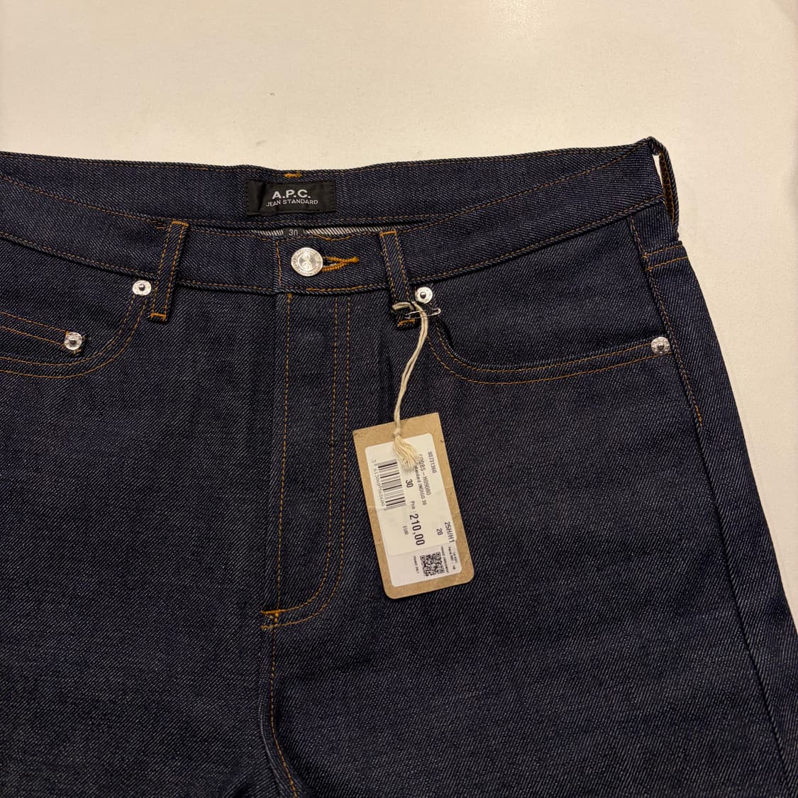 [30] A.P.C. 아페쎄 스탠다드 생지 데님 팬츠 C480 상품이미지3