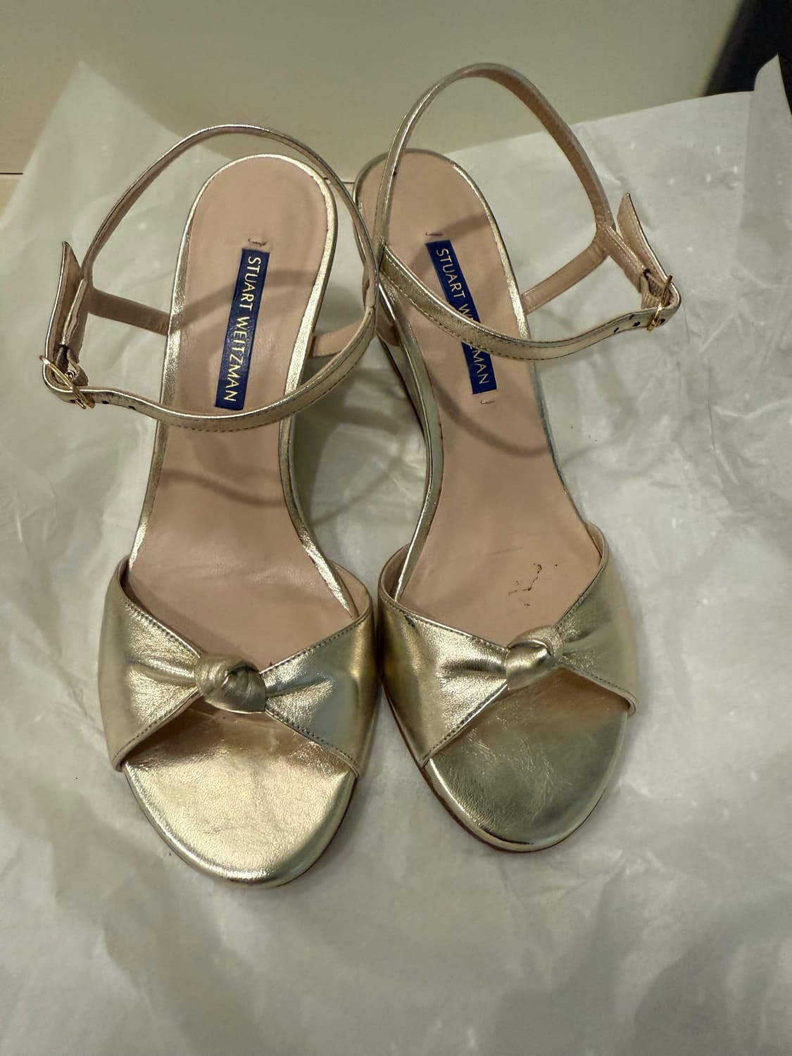 스튜어트 와이츠먼 stuart weitzman 글로리아 가죽 웨지 샌들 상품이미지5