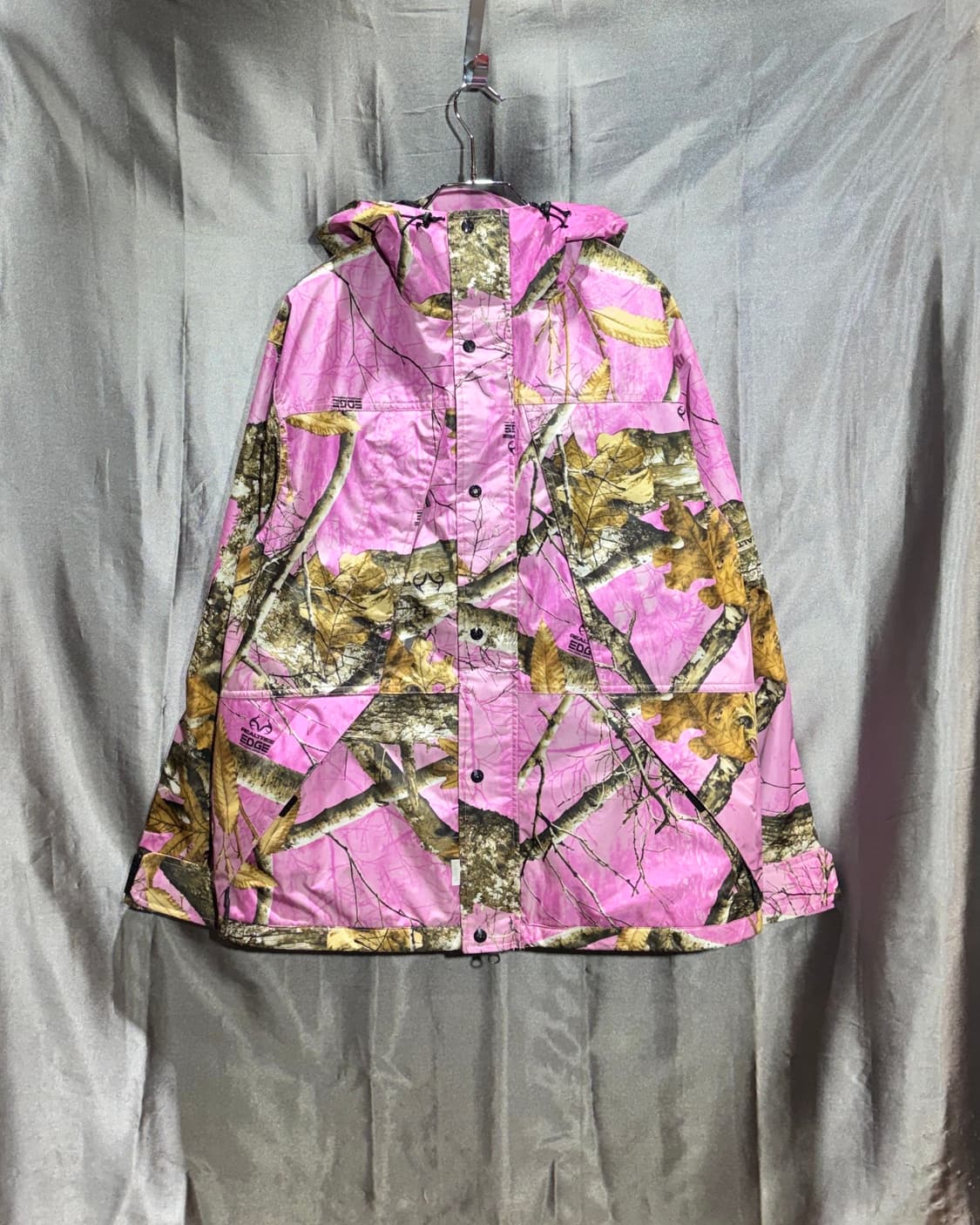 S Fetch 패치선데이 리얼트리 핑크 나일론 후드 자켓 상품이미지3