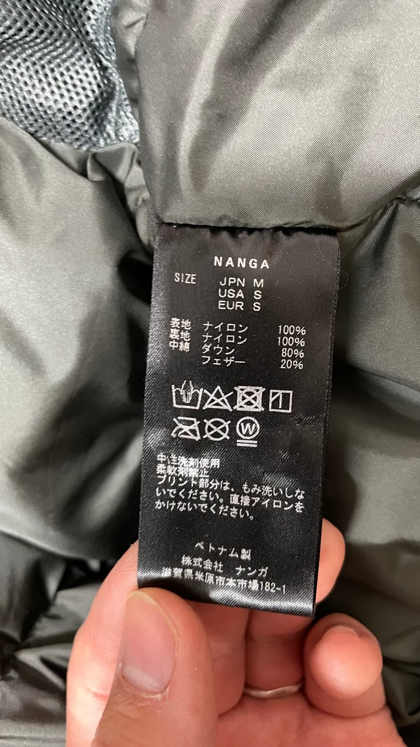 Nanga 패딩 파카 650 Fill Power 상품이미지9