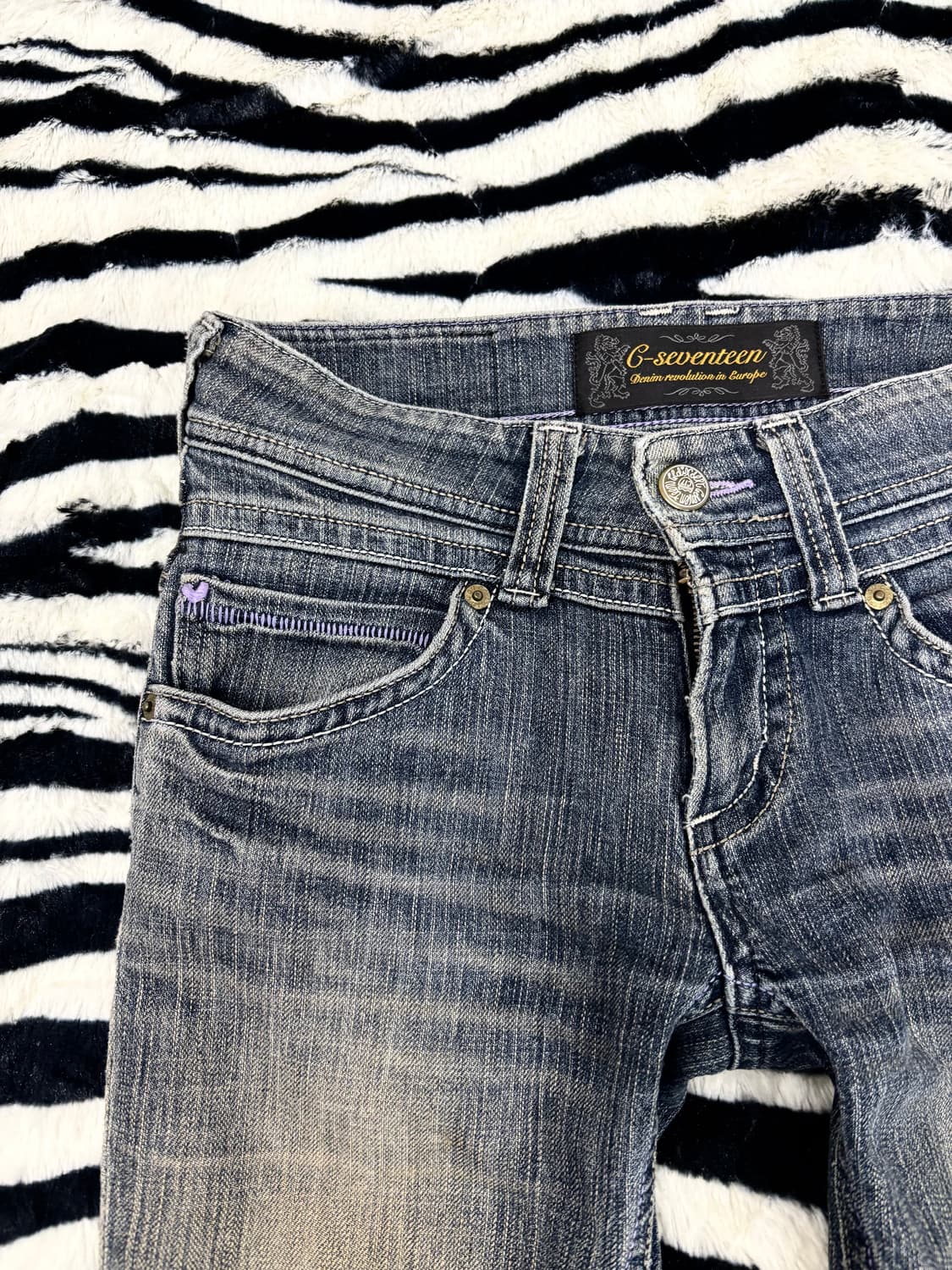 [G-Seventeen]Y2K Washed Boots Cut Pants 상품이미지8