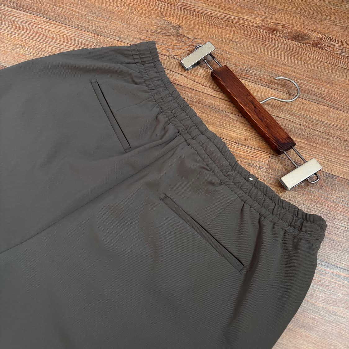 ZARA 자라 XL 35 36 팬츠 바지 허리 밴드 루즈 테이퍼드 상품이미지4