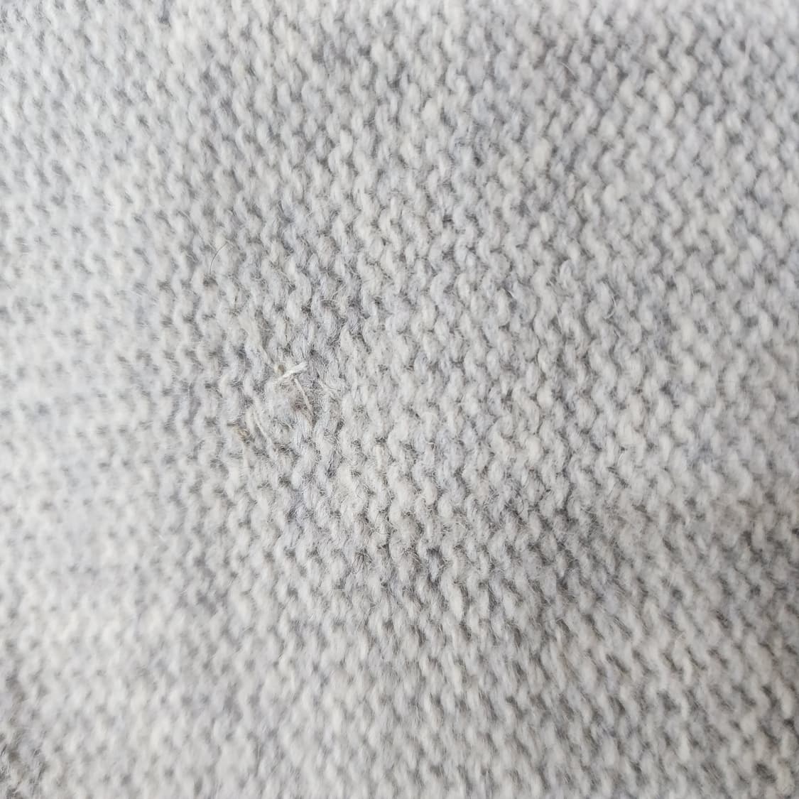 스톤아일랜드 와펜 하이넥 니트 버튼 가디건 M 그레이 상품이미지8