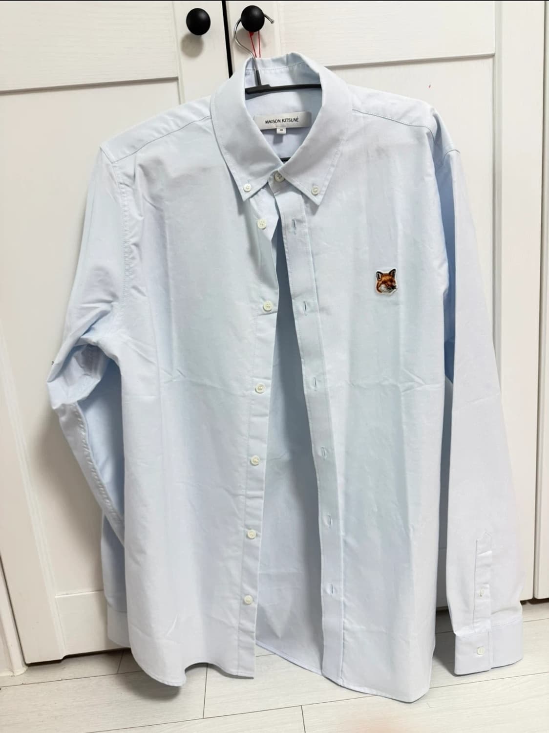 메종키츠네 폭스헤드 셔츠 40 새제품 상품이미지1