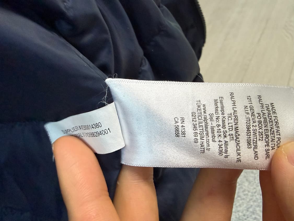 폴로 덕다운 패딩 자켓  xl 상품이미지3