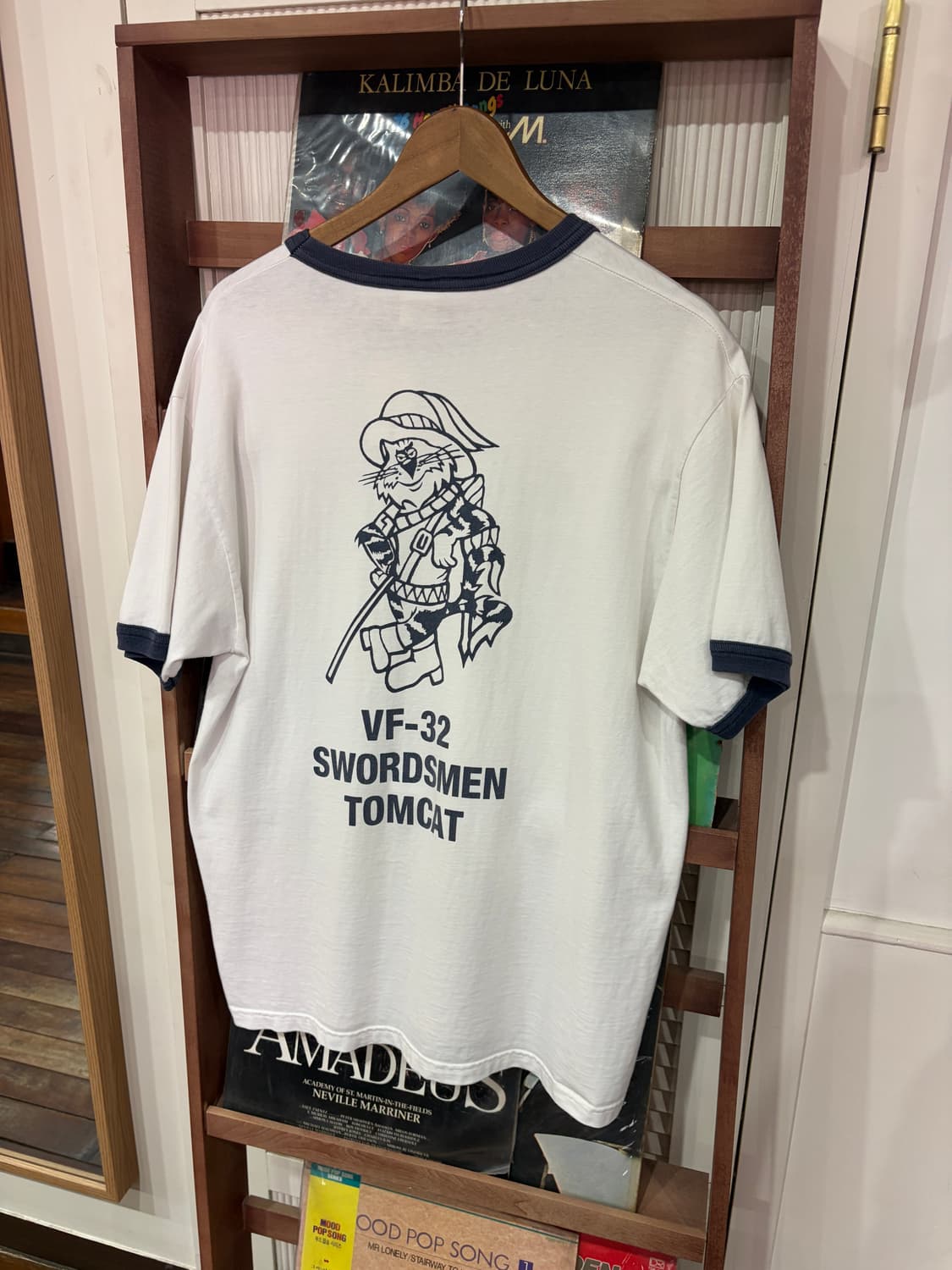 J85 버즈릭슨 프린팅 링거 티셔츠 L 상품이미지4