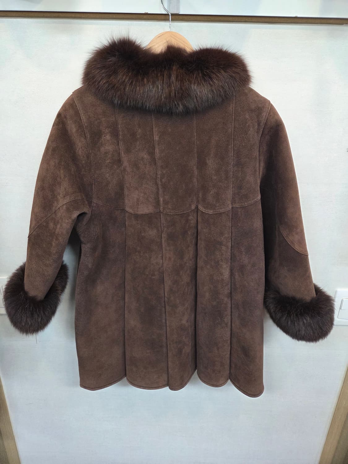 빈티지 폭스 퍼 양가죽 무스탕 코트 66 상품이미지2