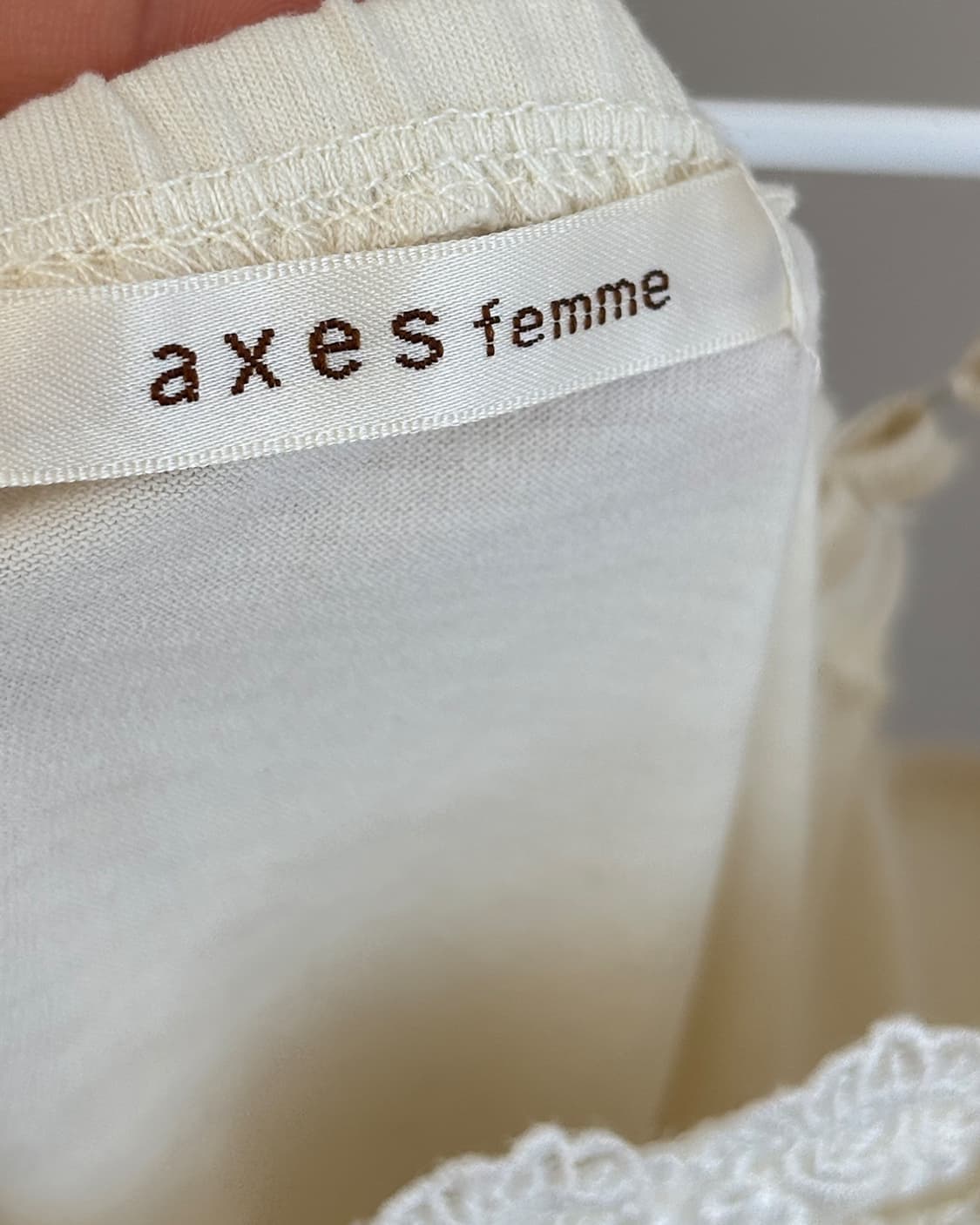 axes femme hime lace appliqué sleeveless 상품이미지6