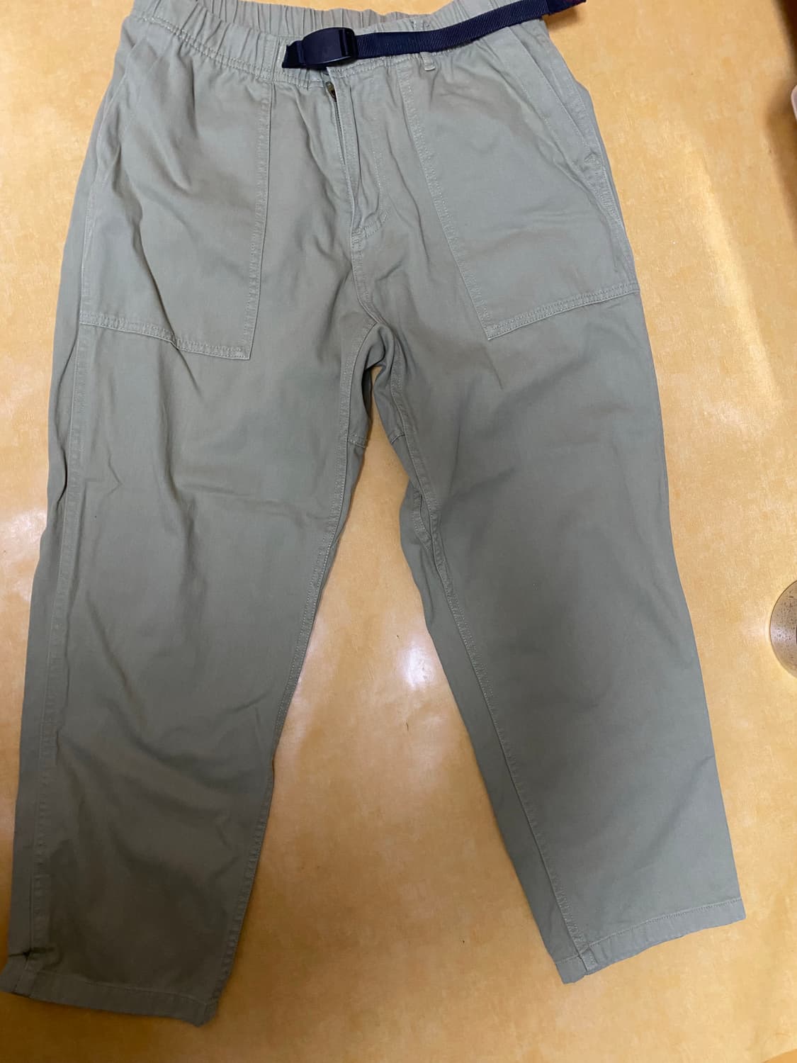 루즈테이퍼드 팬츠 ( faded olive) 상품이미지3