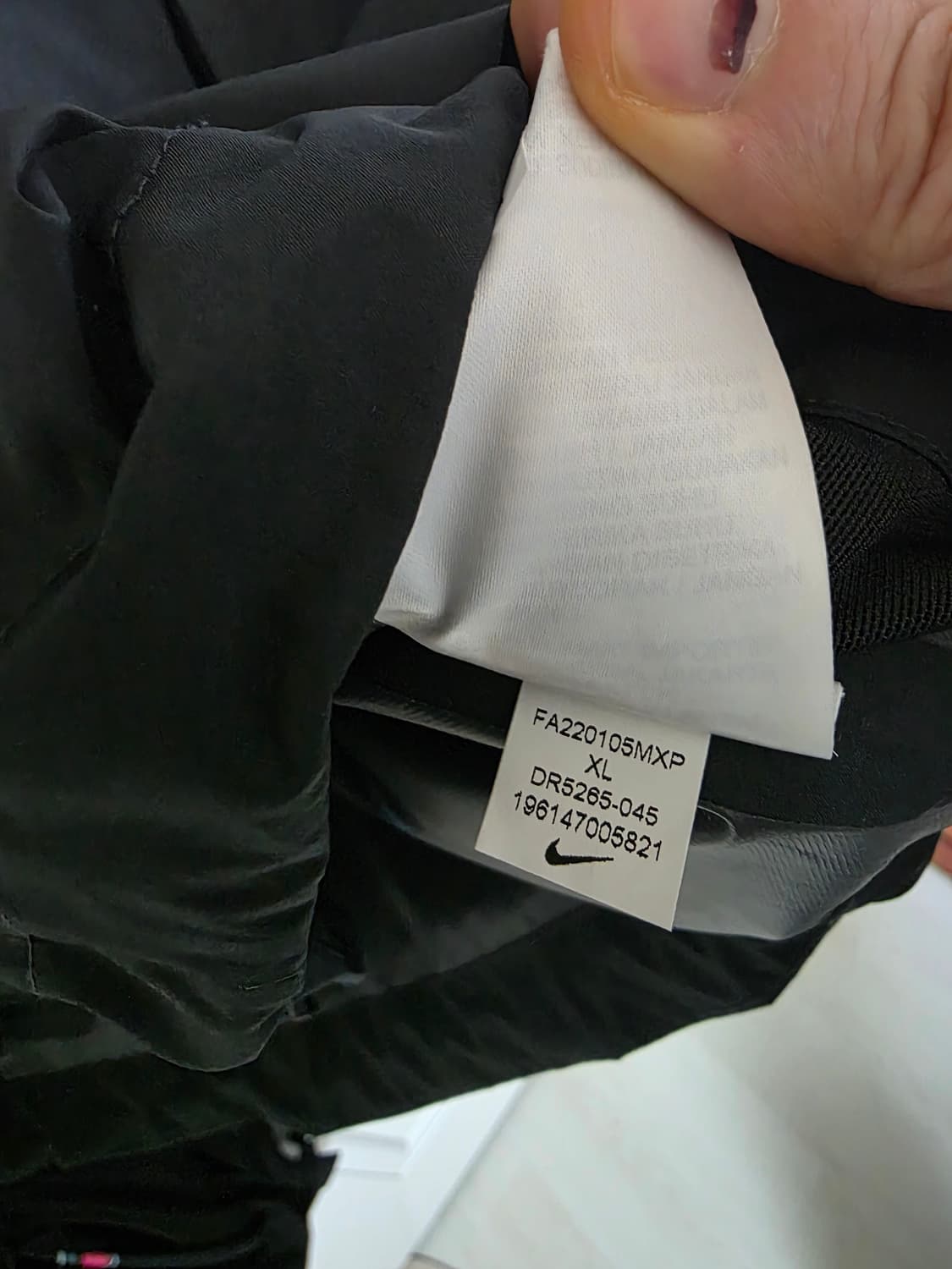 나이키 acg  스톰핏  ADV 바람막이 자켓 오프느와르 XL 상품이미지7