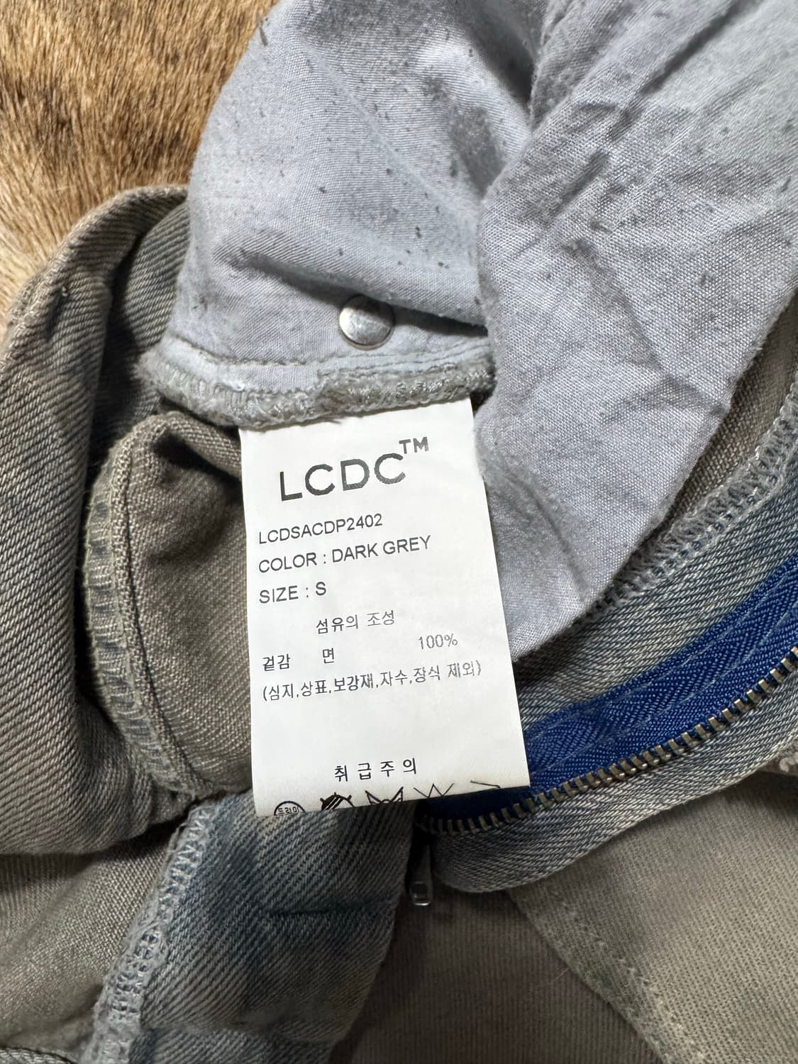Lcdc 더티워싱 버뮤다팬츠 상품이미지5