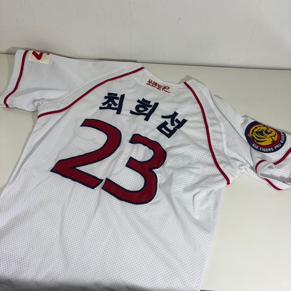 100 L KBO 기아타이거즈 레전드 최희섭 매쉬 야구유니폼 상품이미지1