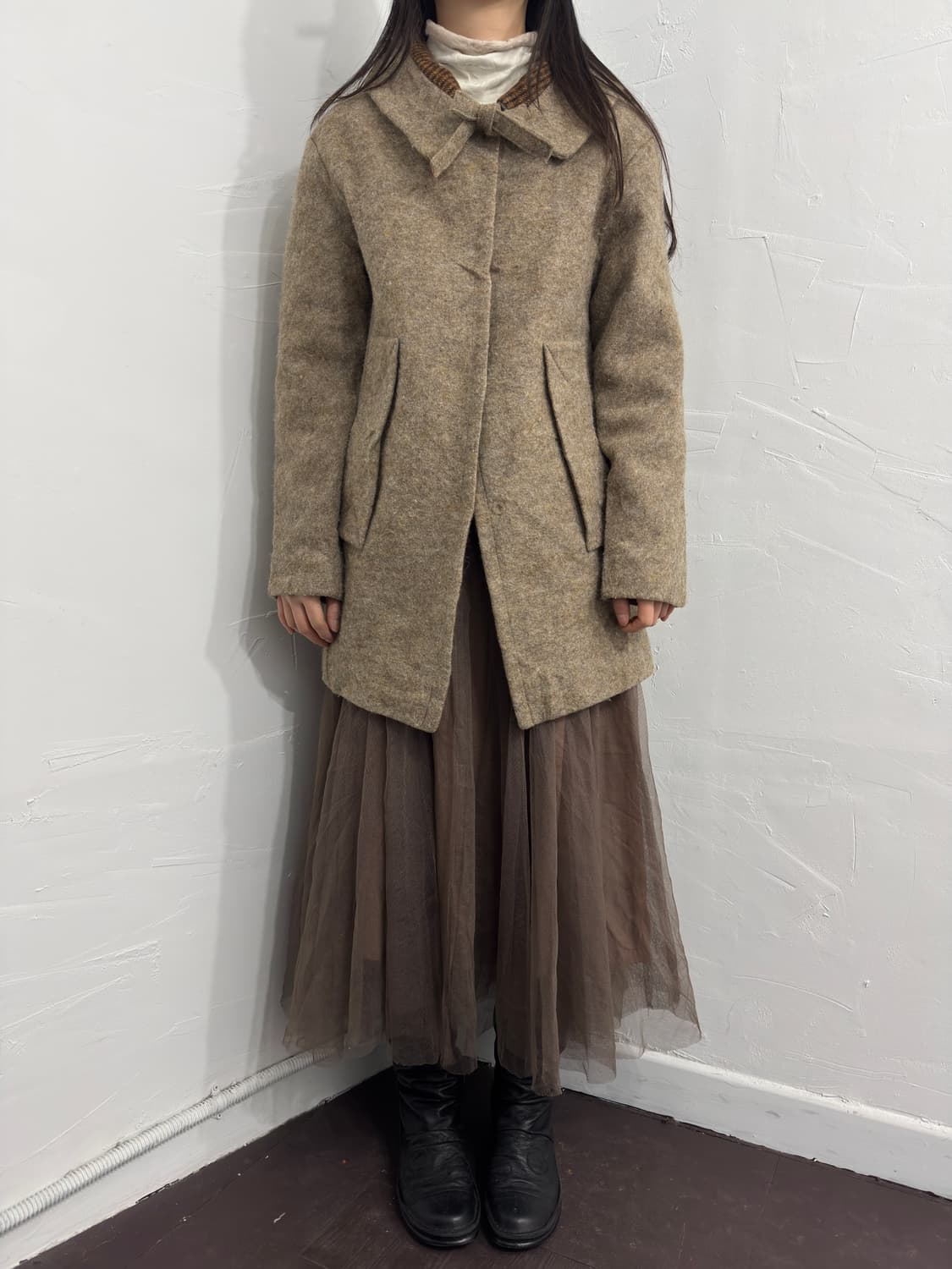 sha layered cotton skirt 상품이미지2