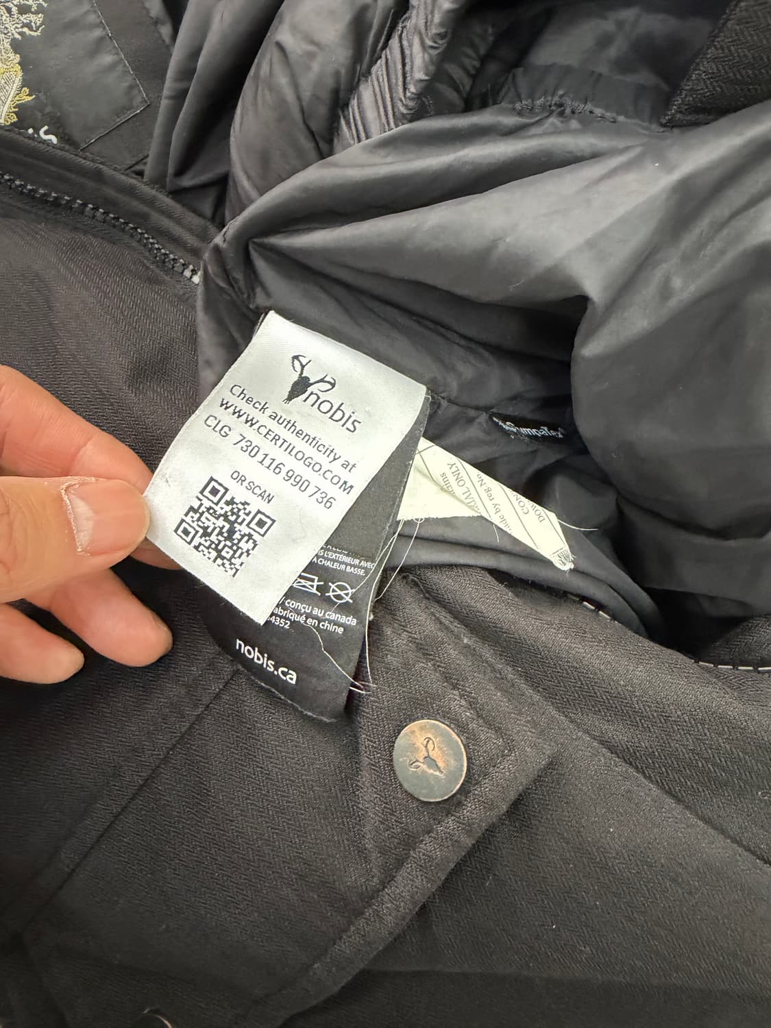 정품) 노비스 주니어 및 여성 패딩 L  상품이미지7