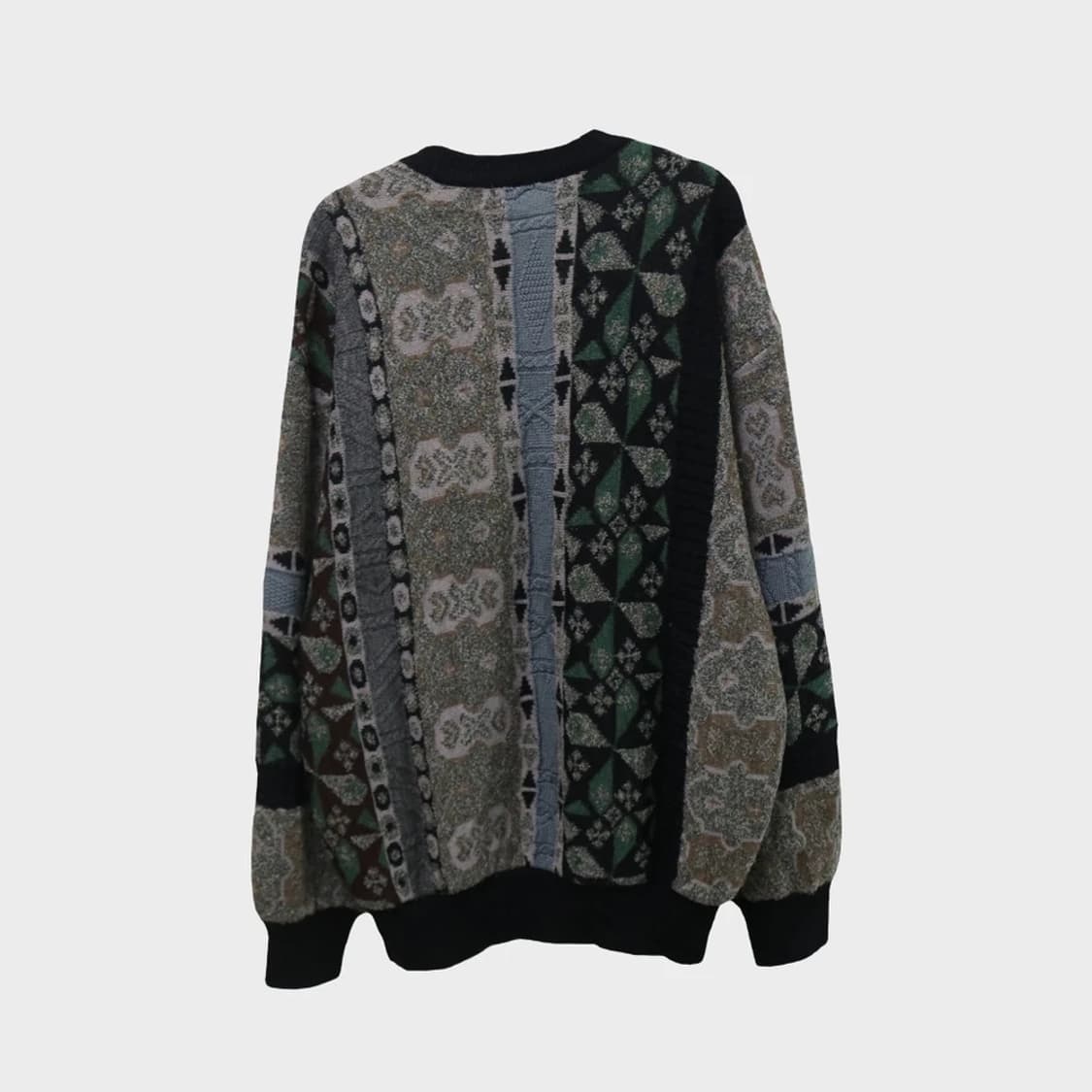 GILLIAN EUROPE 패턴 울 혼방 니트 62393 상품이미지2