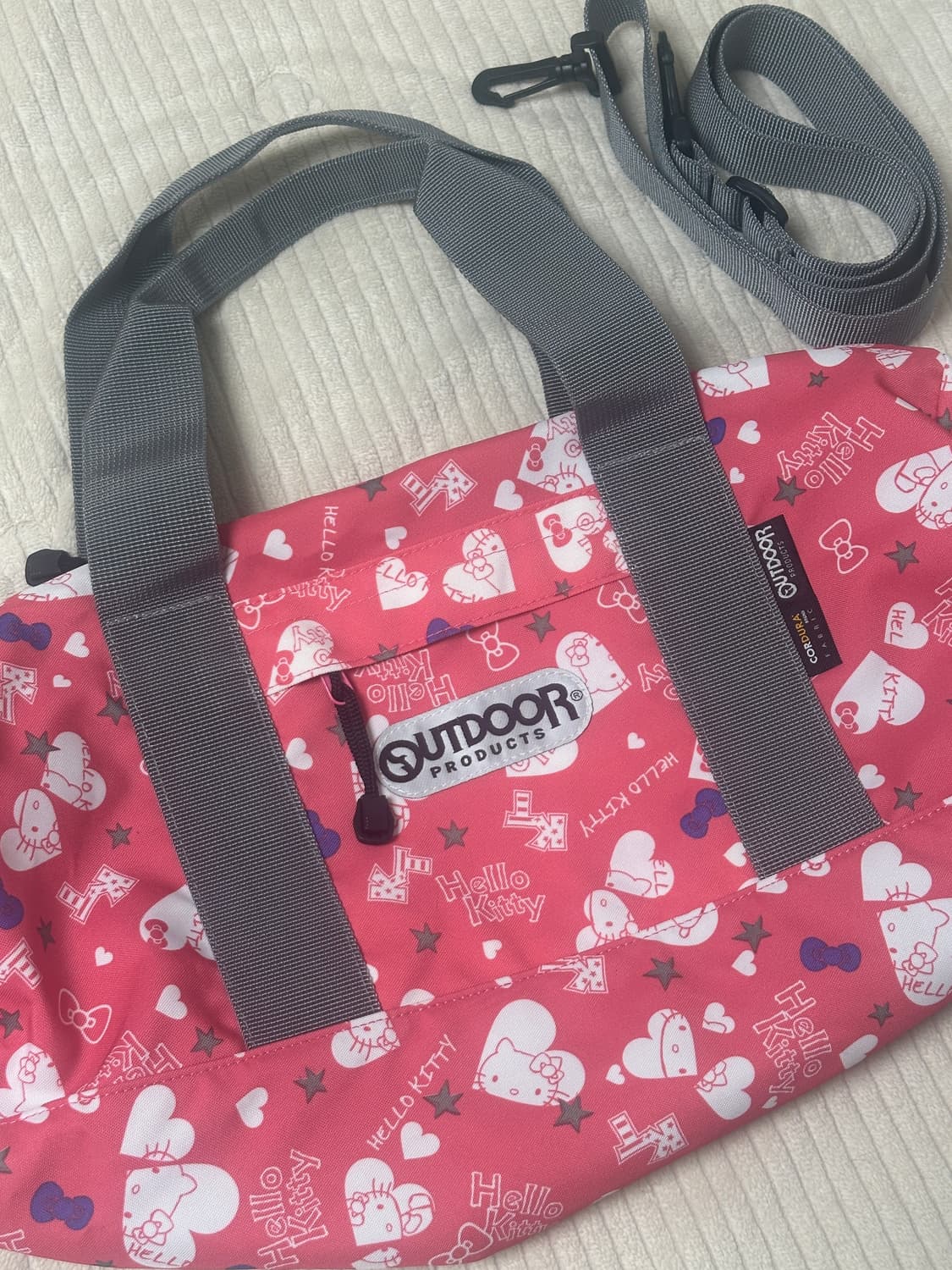 키티 하트&별 보스턴백 크로스백 핑크 상품이미지7