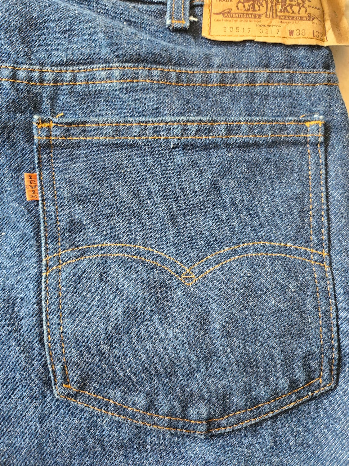 80s levis 20517-0217 orange tab 상품이미지6