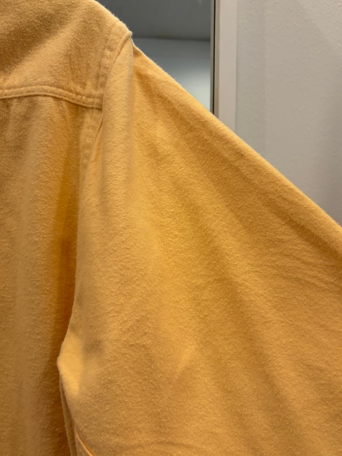 90s L.L.Bean 엘엘빈 헤비코튼 투포켓 샤모아 셔츠 (USA) 상품이미지8