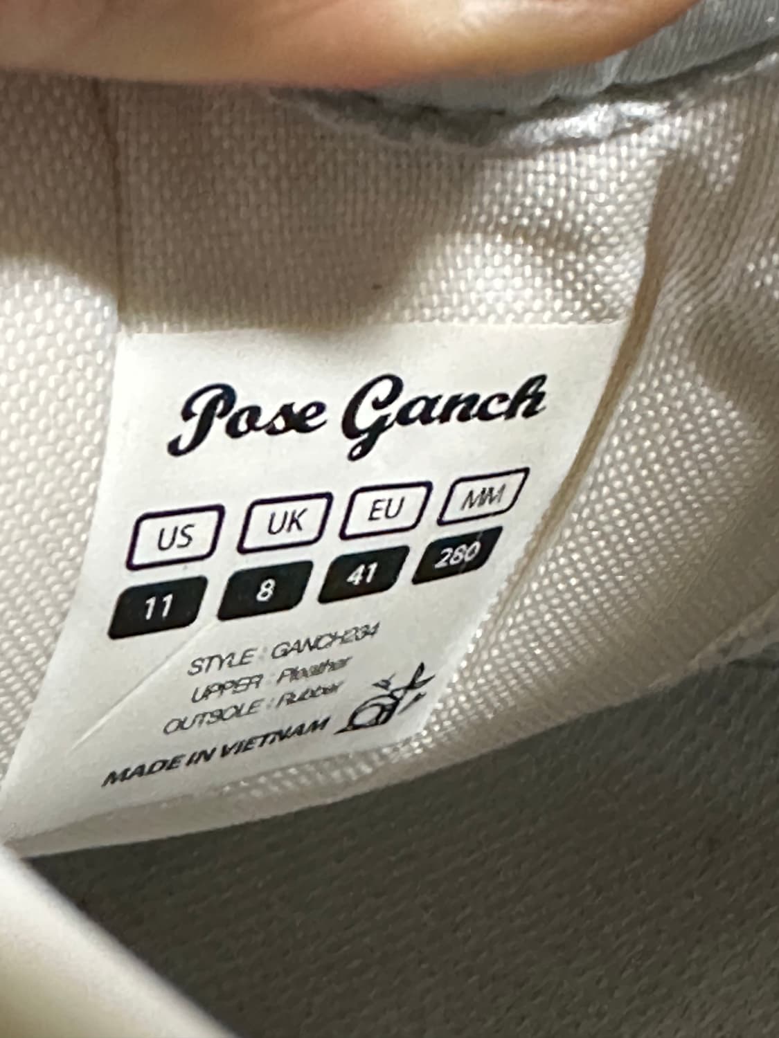 (280)포즈간츠 매치 스니커즈 상품이미지4