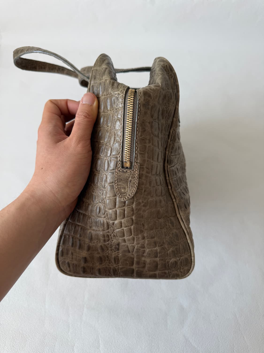 THAVMA 크록엠보 토트백(숄더 가능) 상품이미지6