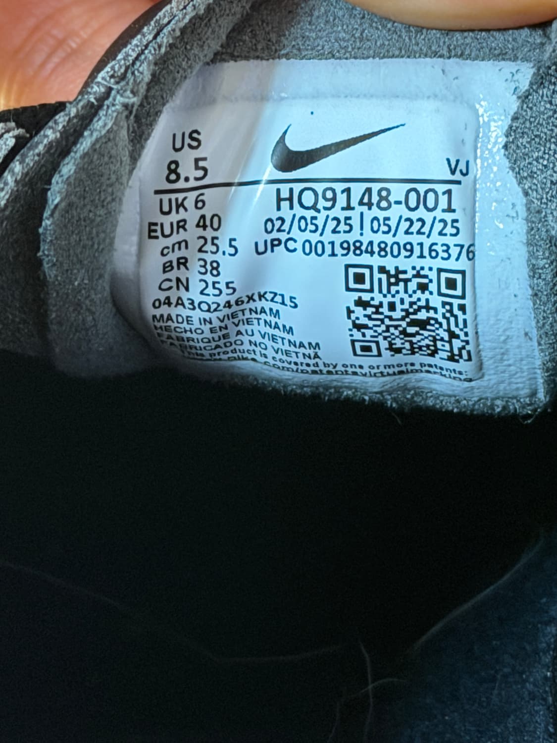 (W) 나이키 에어 슈퍼플라이 블랙 앤 오프 누아르 (250추천) 상품이미지6