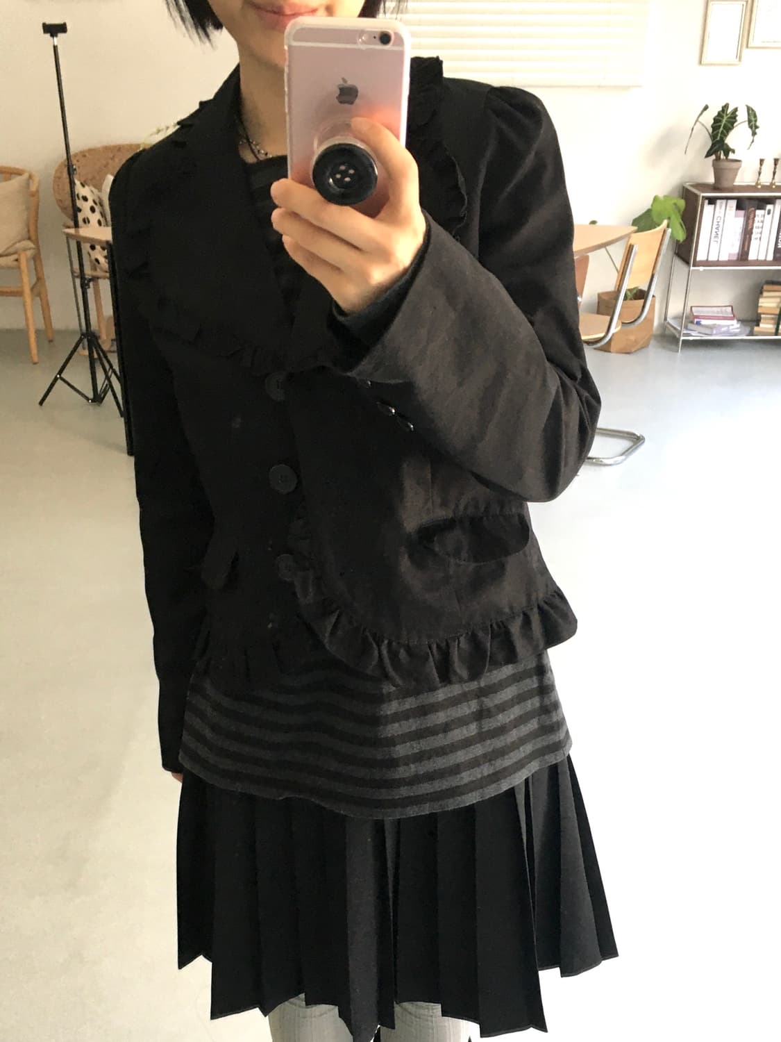 PEACE NOW ruffle pocket jacket 상품이미지2