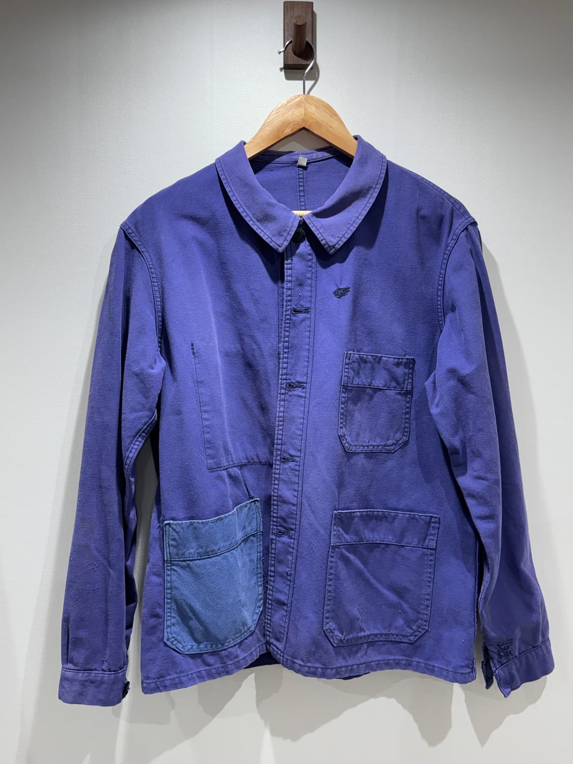 빈티지 코튼 프렌치 워크 자켓 상품이미지1