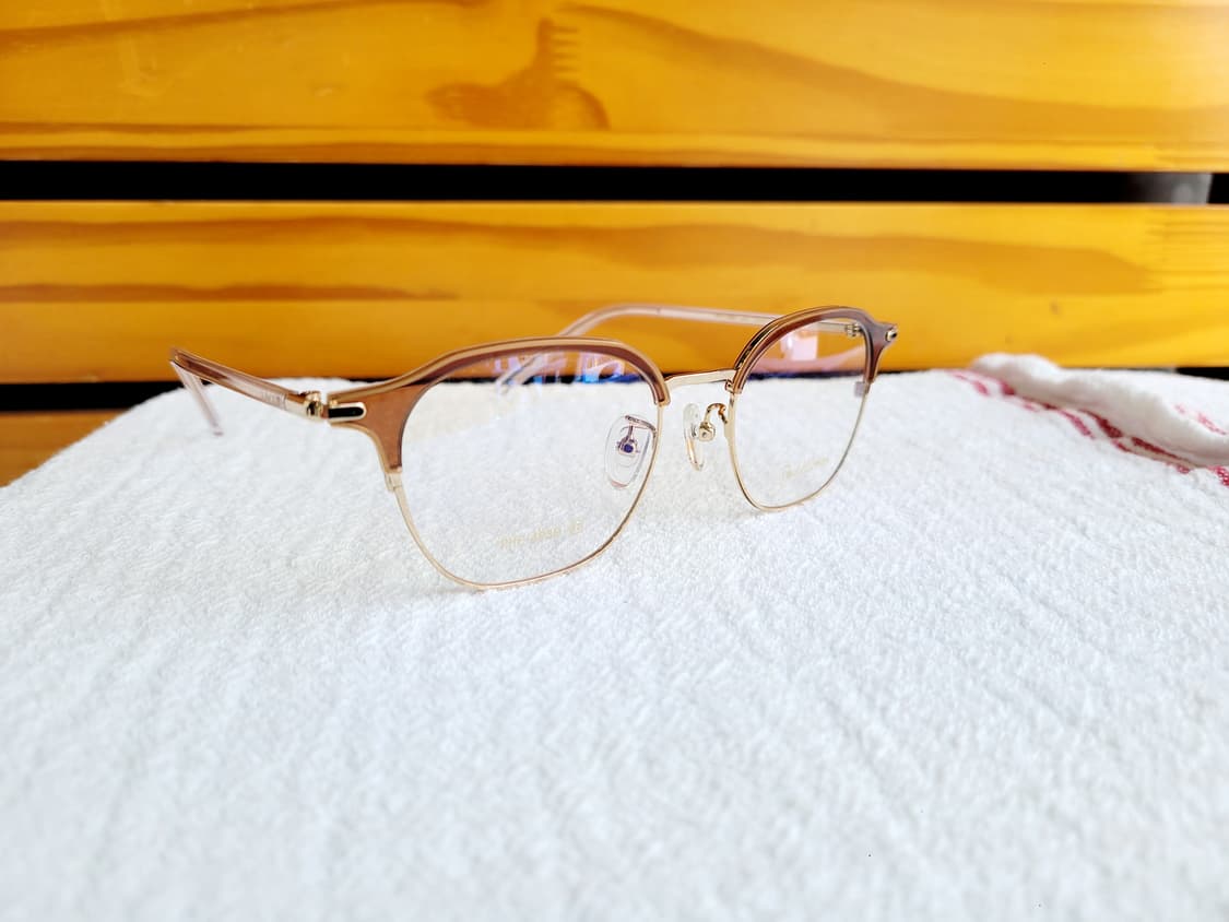 폴휴먼 안경 PHF-493D 투명브라운하금테 안경 상품이미지10