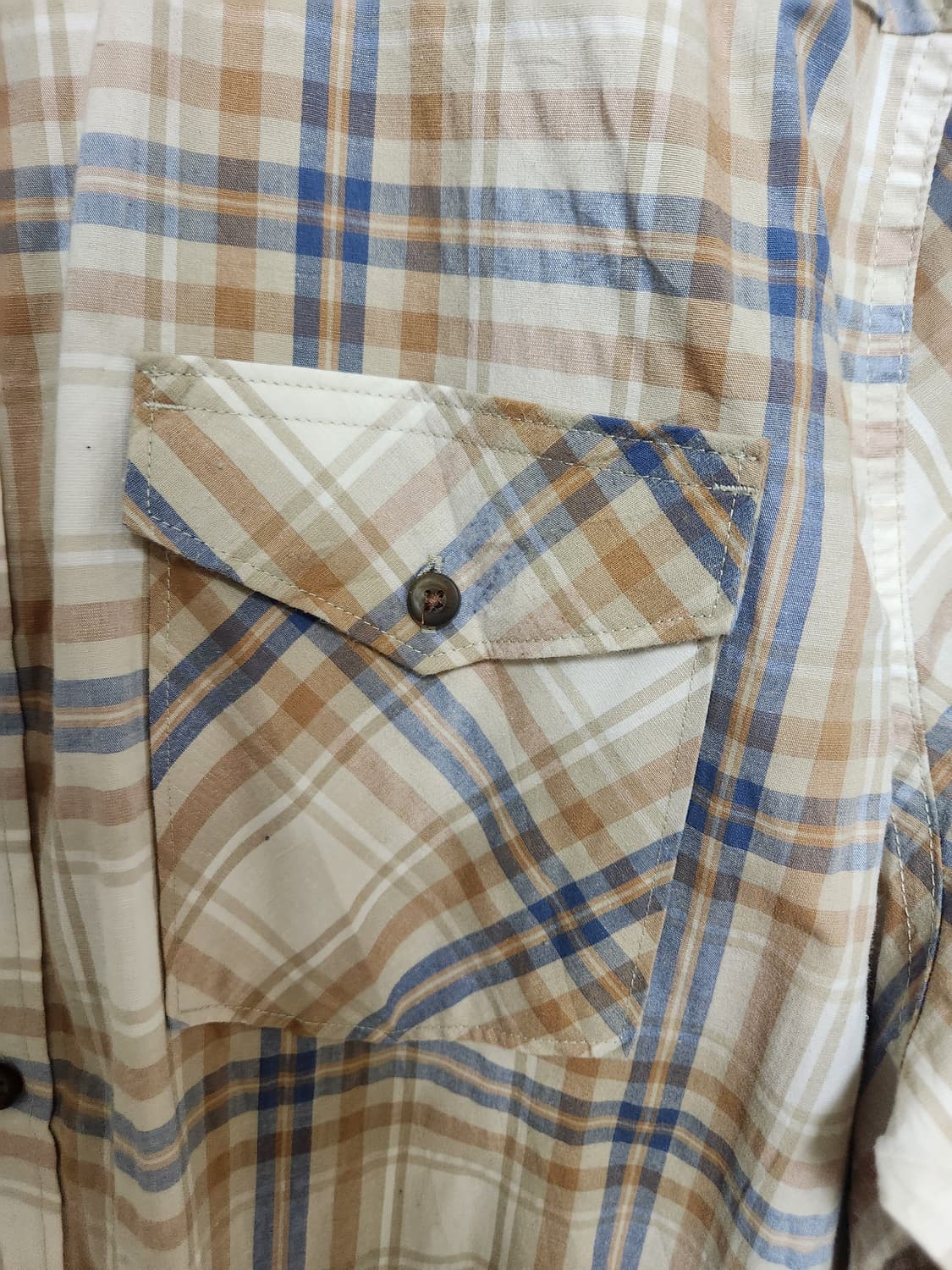 랭글러Wrangler 체크 셔츠 XL - S82 상품이미지6