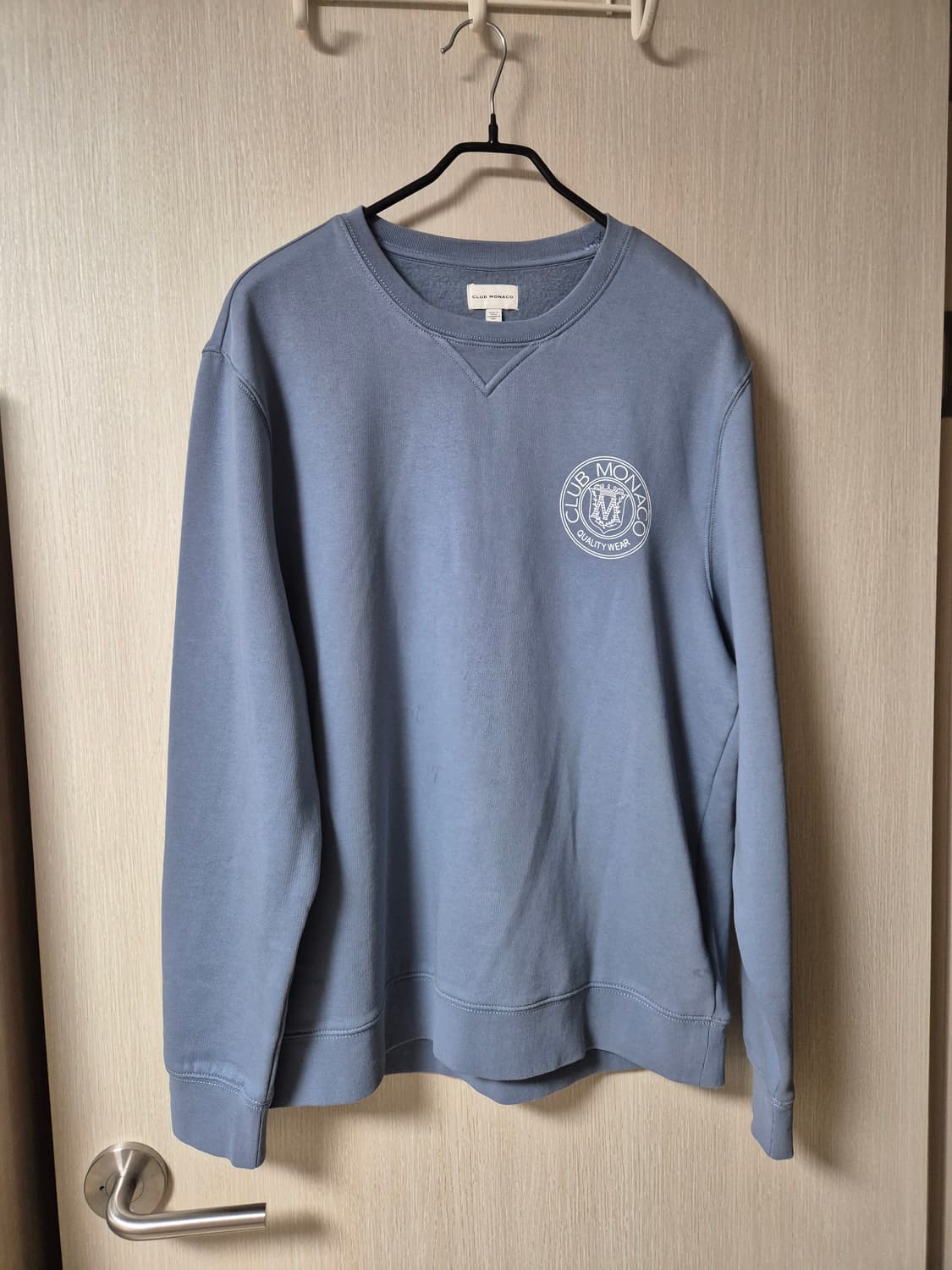 (21년) 클럽 모나코 기모 맨투맨 티셔츠 한섬 라지 남성 상품이미지1