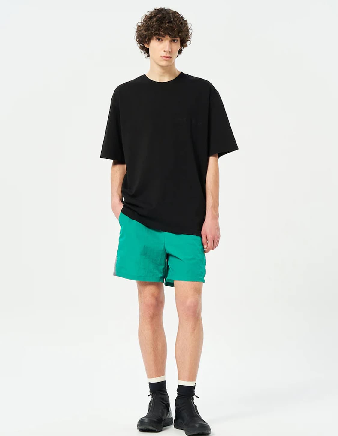 HGBB STUDIO Baram Shorts_green 상품이미지1