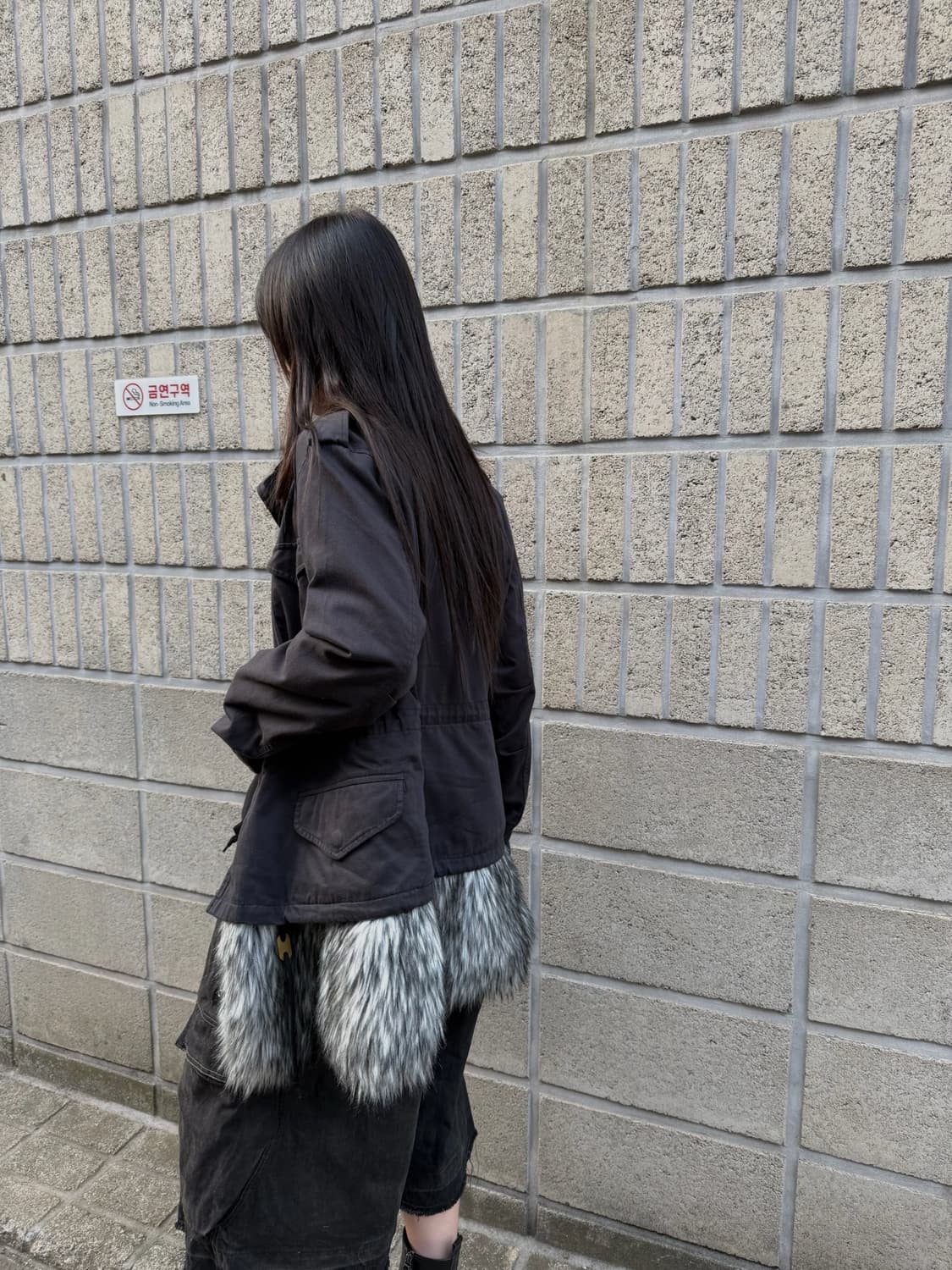 미하라 야스히로 퍼 디테일 자켓 상품이미지9