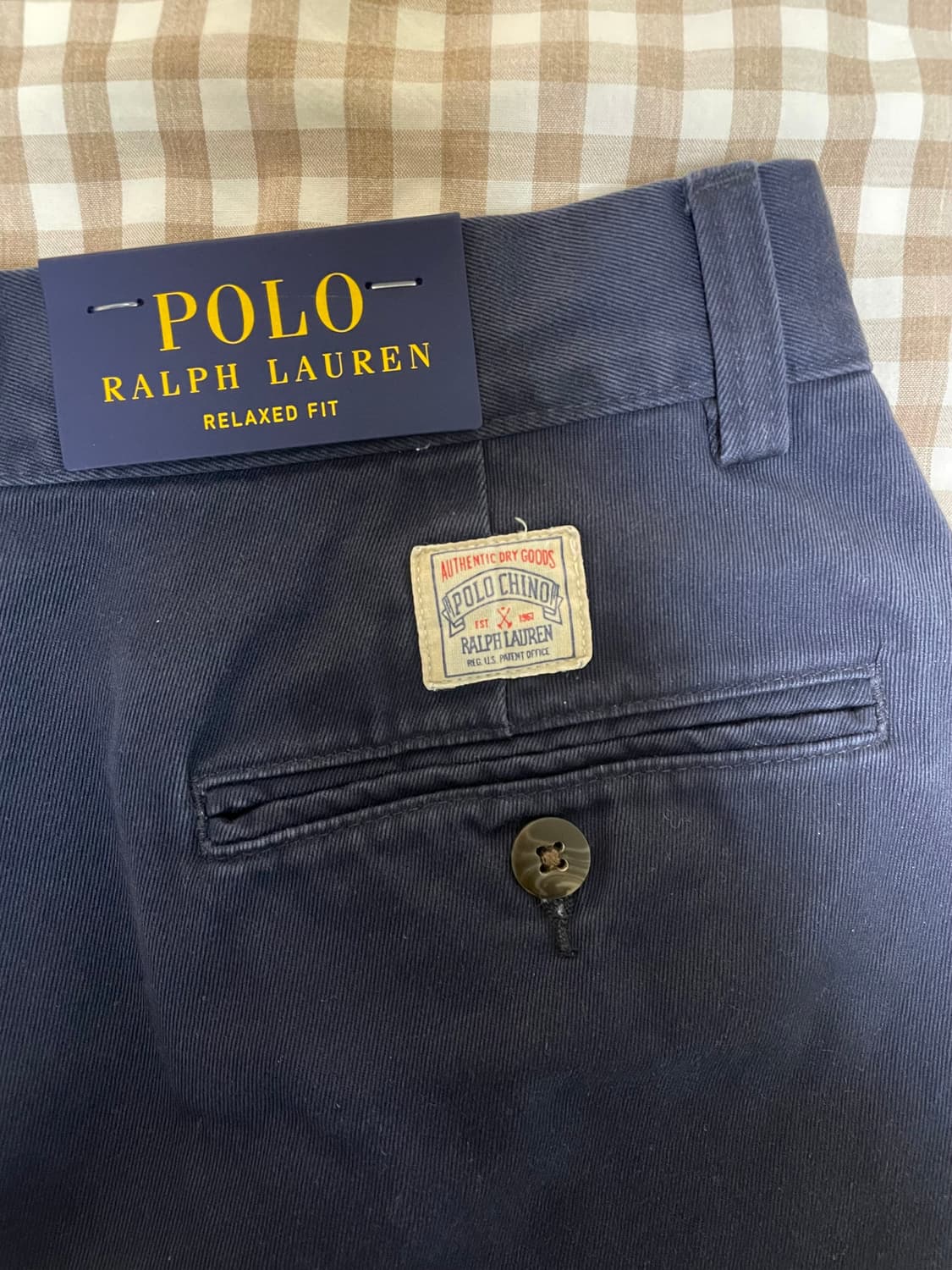 폴로 랄프로렌 휘트먼 릴렉스드핏 치노팬츠 Ink(네이비) 29/30 상품이미지5