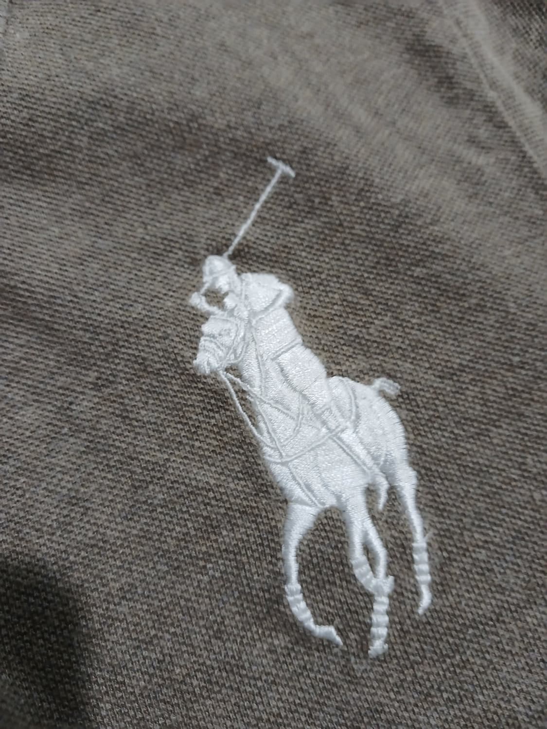 폴로 랄프로렌 빅포니 브라운 긴팔 카라티 M 상품이미지5