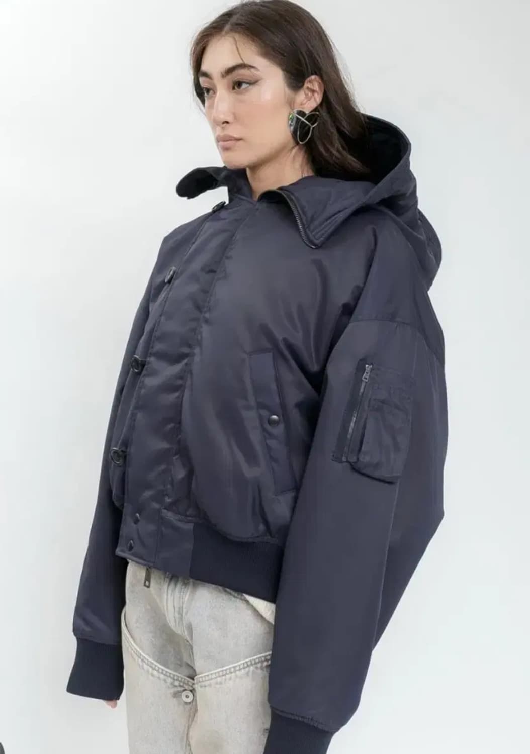 [S] Y/project split bomber 봄버 상품이미지3