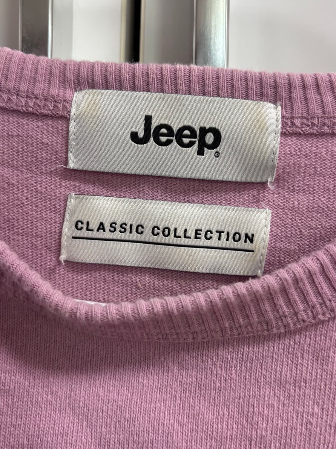 Jeep 반팔티 핑크 상품이미지2