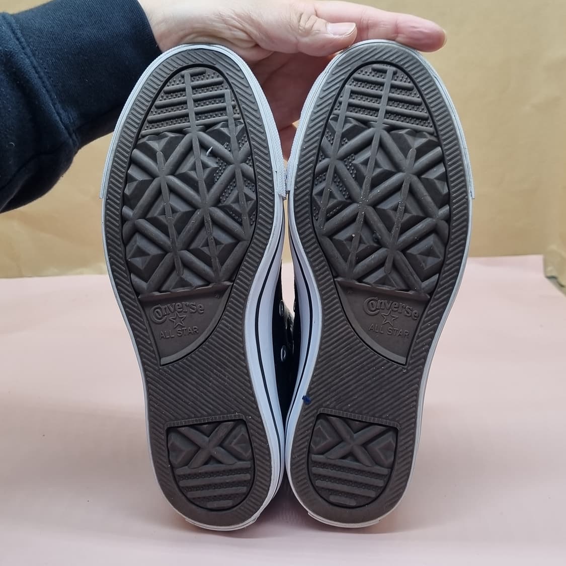 컨버스 척테일러 블랙 하이탑 225 상품이미지3