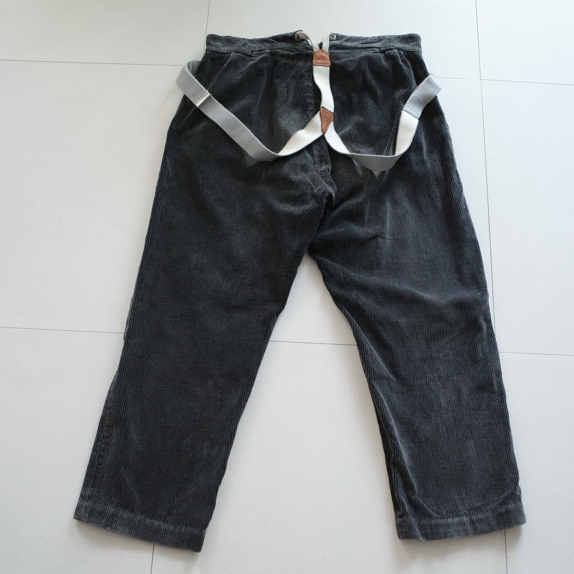 50년대 "Le Favori" 프렌치 워크 해비 코듀로이 팬츠 상품이미지7