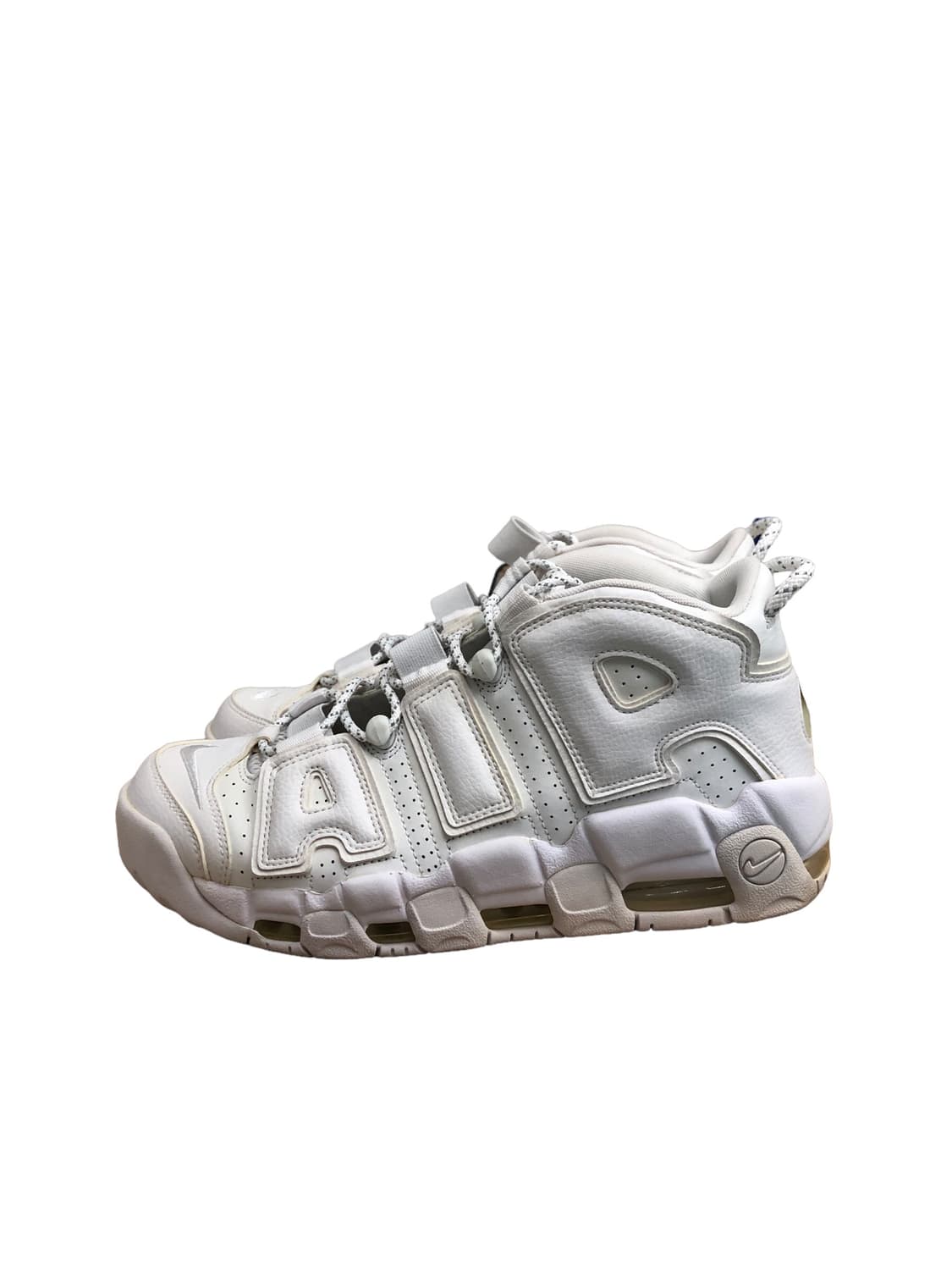 나이키 에어 모어 업템포 트리플 화이트 280mm 상품이미지2