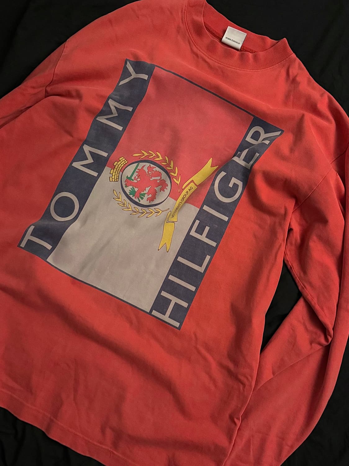 베트멍 18ss 타미힐피거 빈티지 롱 슬리브 상품이미지3