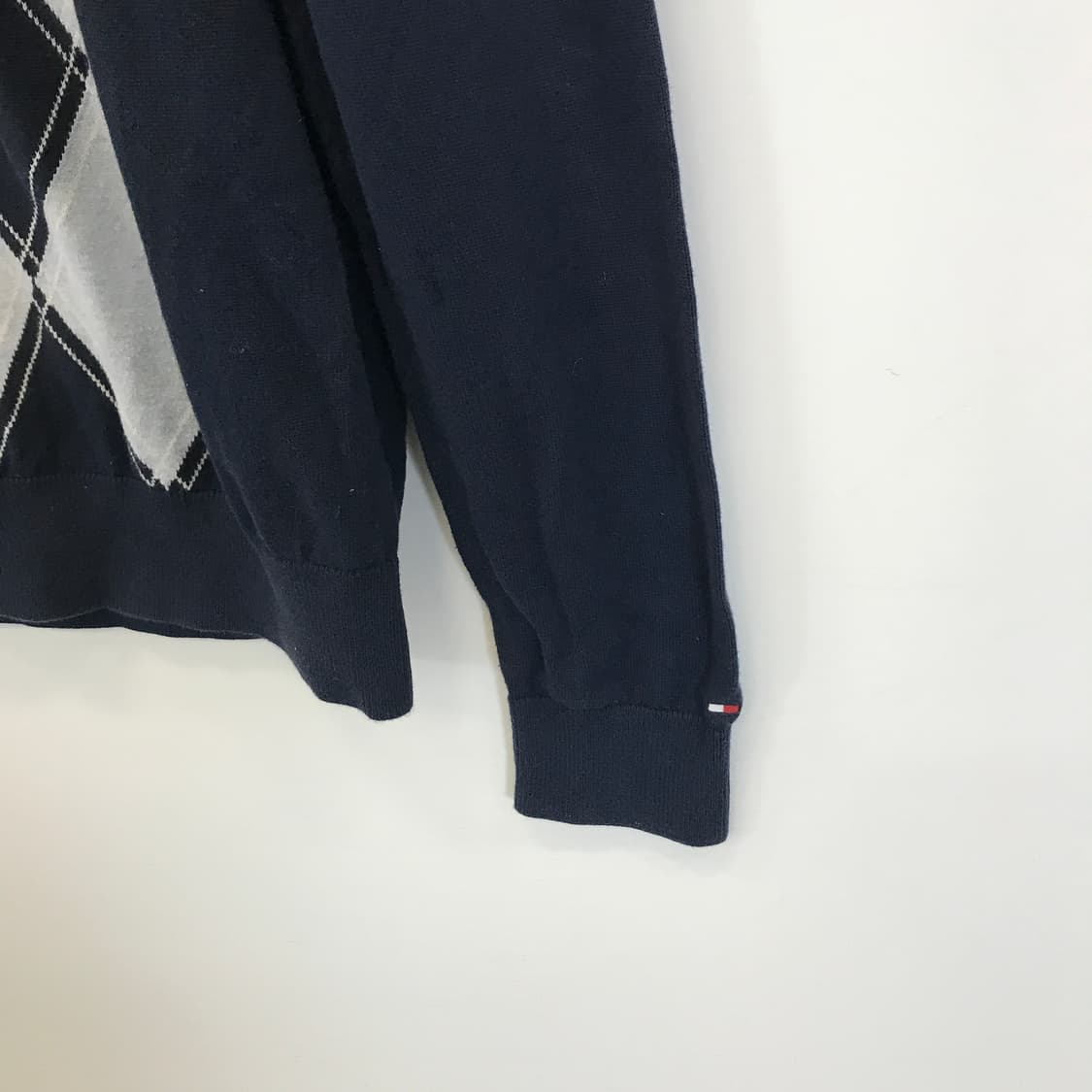 타미힐피거 아가일 브이넥니트 [L/G] 상품이미지3