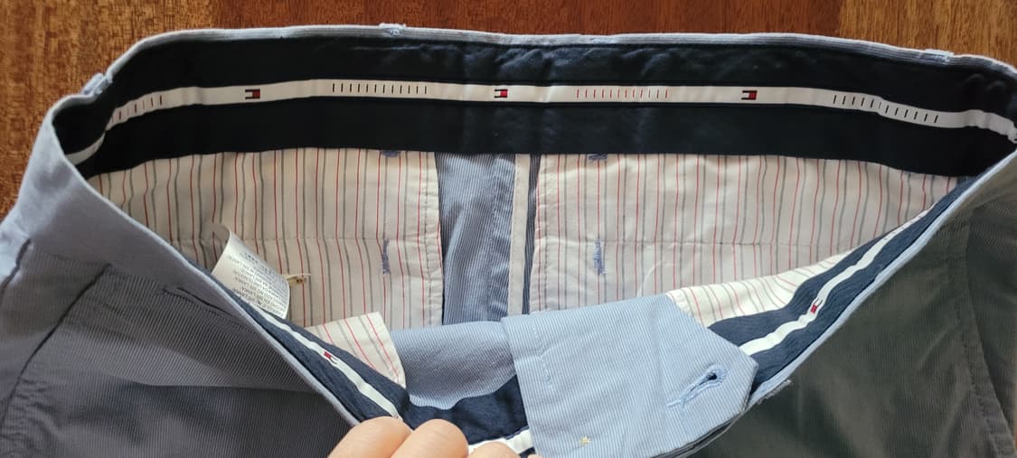 👔남성33인치👔타미힐피거 면바지(봄~초여름 상품이미지6