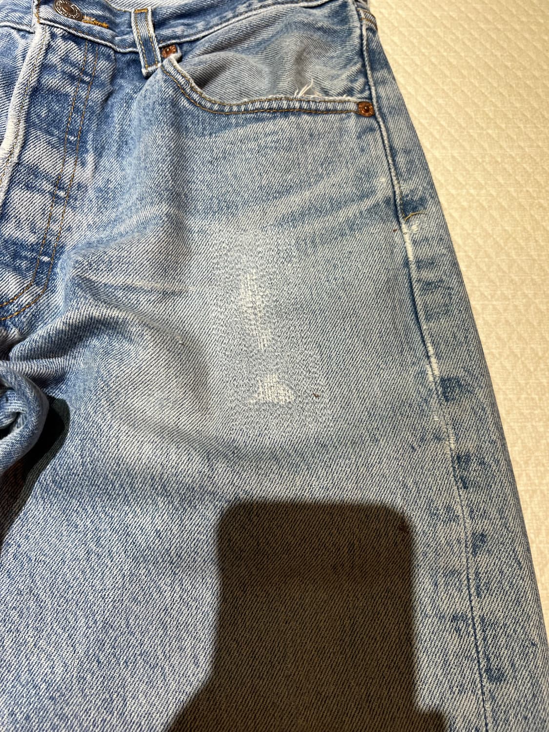 리바이스/ 빈티지 501 xx 연청 데님 팬츠 / 29-30 상품이미지9