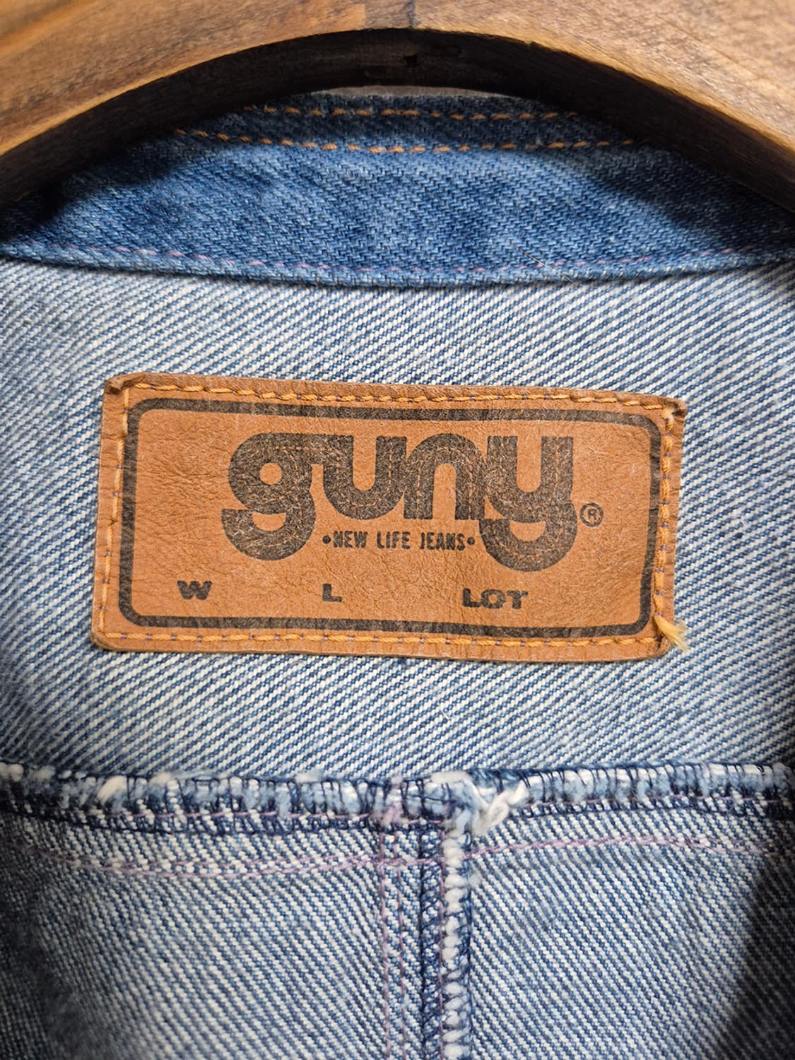 GUNY  데님 베스트 (Made In Japan) 상품이미지6