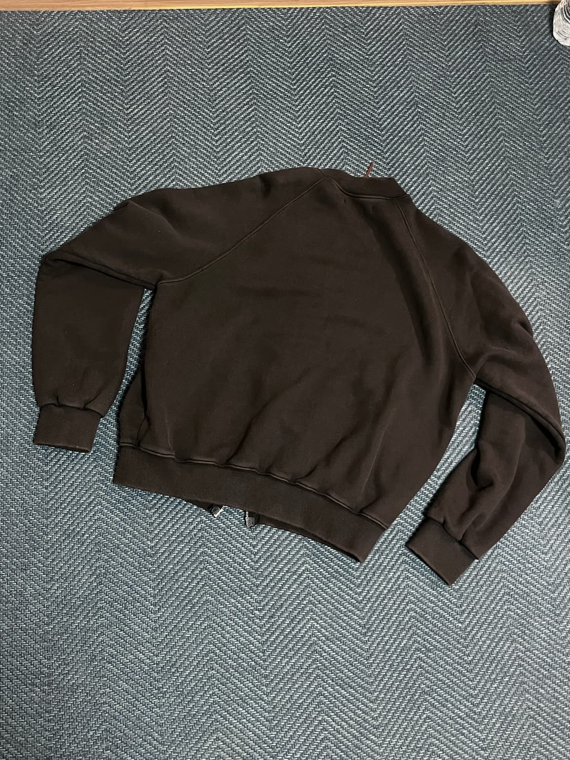 [M] 서피스에디션 스웻 스타디움 자켓 블랙 상품이미지2